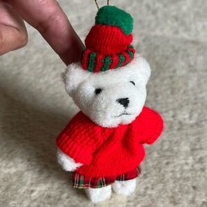 Vintage Applause Bear Ornament